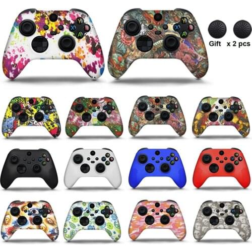 Silicone Cover For Xbox Series X Controller Joystick Rubber Skin Grip Case Protective For Xbox Series X Gamepad