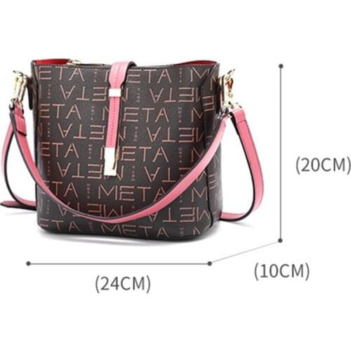 New Women Purse High Quality Women Bucket Purses And Handbags Luxury Designer Crossbody Bag Fashion Shoulder Bag Designer Letter