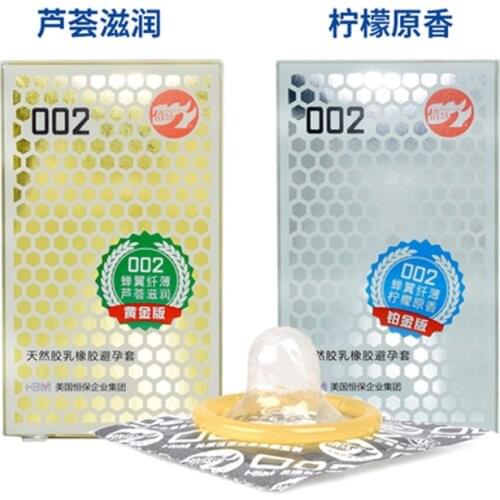 10Pcs/Pack Pleasure More 002 Condom Latex Slim Condoms For Men Safe Camisinha Sex Toys