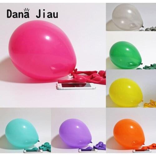 2.2g-10inch /10pcs Colorful Latex Balloons Wedding Decoration Happy Birthday Party Balloon Holiday Inflatable Kids Toy