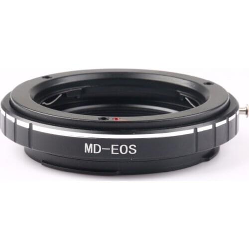 Lens Mount Adapter For Minolta MD MC Lens Convert for Canon EOS EF Camera 1000D 7D Adapter for MD-EOS