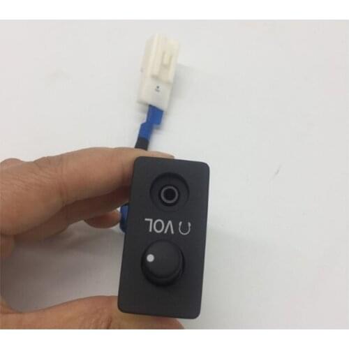 For Prado 2010~19 Year Rear Air Conditioning Knob Button Armrest Box Temperature Control switch