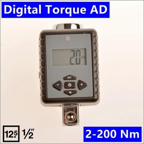 Torque Wrench Digital 1/2 1/4 Torque Wrench Universal 0.3- 340nm Adjustable Torque Wrench Bike Set Car Repair Bicycle