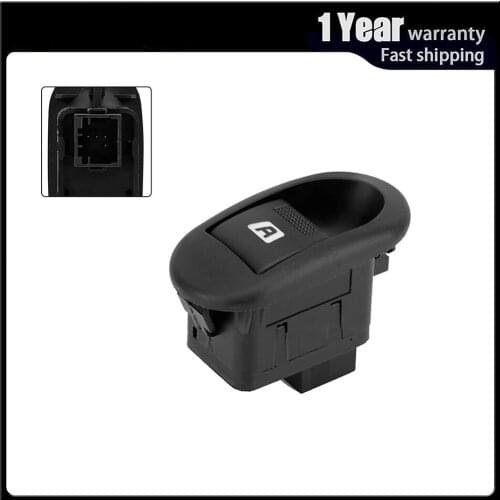 Electric Power Window Glass Lifter Switch Button For Citroen C2 C3 II C3 Pluriel Peugeot 1007 96401469XT 6554 L7 6554L7