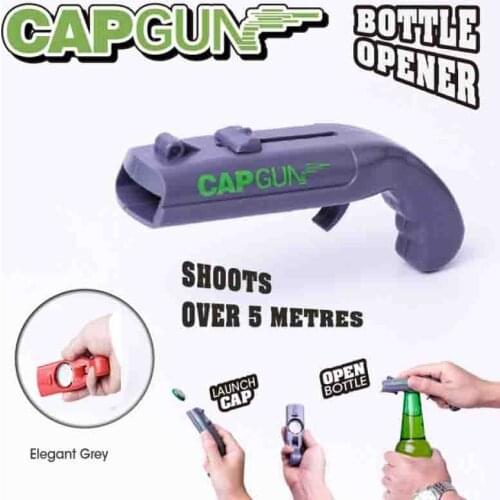 New Flash Cap Gun Creative Flight Cap Launcher Bottle Beer Bottle Opener Home Tools