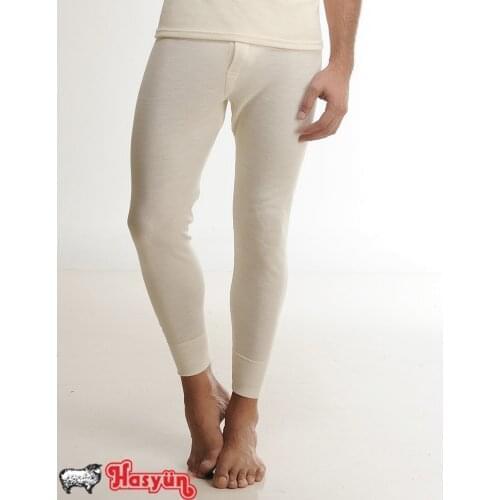 Male Wool Leggings, Woolmark Blend Certified, Cold Weather For Natural Wool