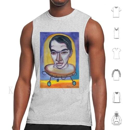 Pablo Art Star In The Duplicating Genetic Machine Tank Tops Vest 100% Cotton Cubist Painter Cubism Artist Of The