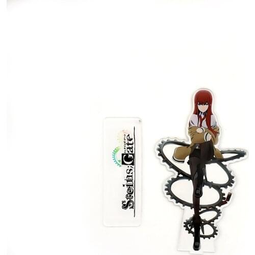 Steins Gate 0 Kurisu Makise japanese okabe acrylic standee figurines desk decoration cake topper anime