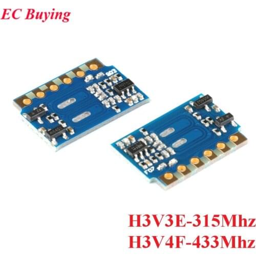315MHz 433MHz Superheterodyne RF Transmitter Module Wireless Remote Control Receiver Module H3V3E-315M H3V4F-433M ASK DIY Kit