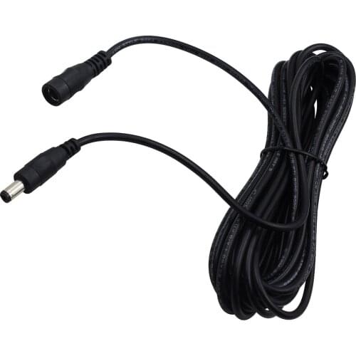 5M 5.5 x 2.1mm Power Adapter Extension Cable For Zmodo Anran Anran ZOSI Blink Wanscam CCTV IP Security Camera