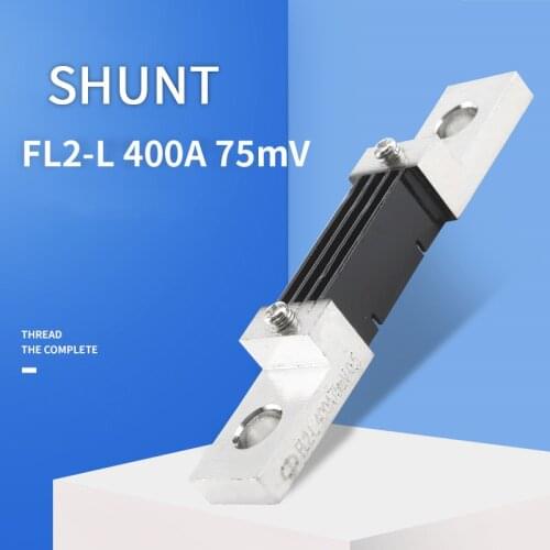 1pcs External Shunt FL2-L 400A/75mV Current Meter Shunt resistor For digital ammeter amp voltmeter wattmeter