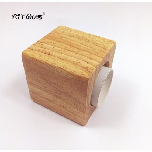 10pc/lot DIY wood lamp base E27 socket Chandelier light Hanging holder led pendant lamp wood ceiling lighting accessories