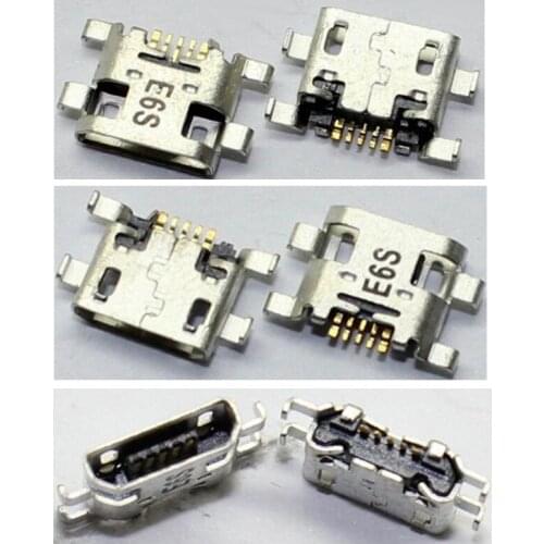 100PCS/Lot Charging Port Dock Micro USB Connector Socket for Huawei Mate 7