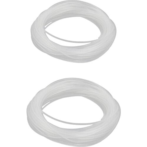 2x Clear Transparent Heat Shrink Tube Sleeve, Car Wiring, Boat Electrics, Kays diameter 5mm /10mm 5m