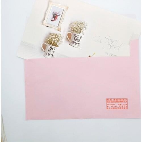 20Packs/lot Kawaii Deeply Blessed Large Greeting Card With Envelope Party Invitation Creative DIY Greeting Cards Free Shipping