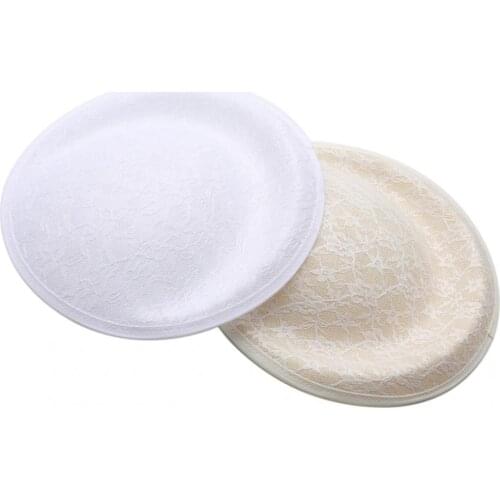 2x Women Fashion Hat Sinamay Fascinator Diy Base Lace Setting Round 24cm