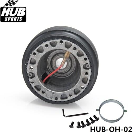 6 Bolt Hole Racing Steering Wheel Hub Adapter Boss Kit For Honda HUB-OH-02