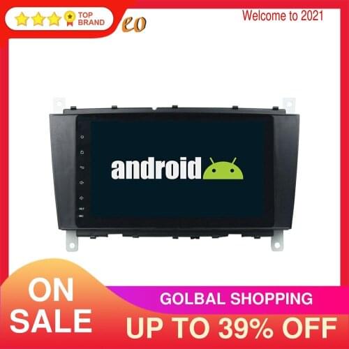 Android 9 4GB 8 Core Car GPS Navigation For Mercedes Benz C-Class W203 CLC G Class Head Unit Multimedia Player DSP No DVD Player