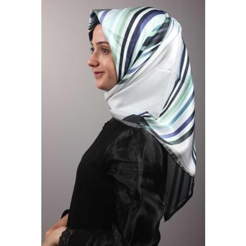 ARMİNE PATTERNED TWİLL SCARF 1005P - RENK-11