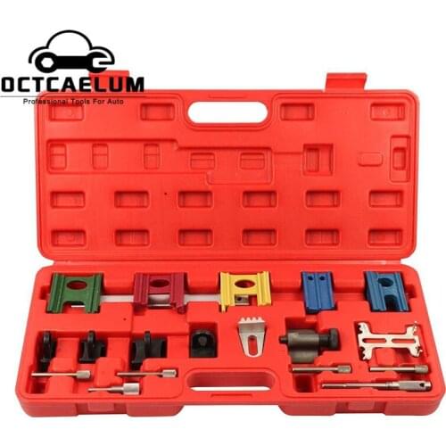 Petrol Engine Timing Twin Camshaft Locking & Flywheel Holding Tool Kit For VW FIAT OPEL FORD HONDA ST0037