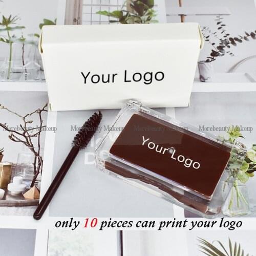 Private Label Natural Vegan Eyebrow Soap Styling Gel Long Lasting Waterproof Brow Shaper Soap Customize Your Logo Eyebrow Kit