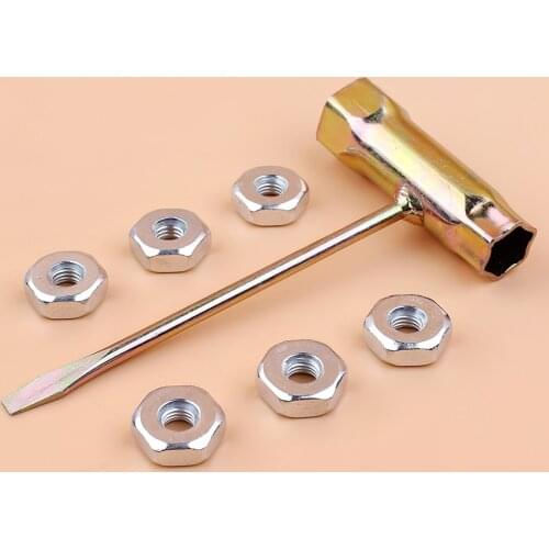 Chainsaw Combo T Wrench Spanner Guide Bar Nuts Fit Stihl 024 026 MS240 MS260 MS192T MS200T 028 031 032 Gas Chain Saw Parts