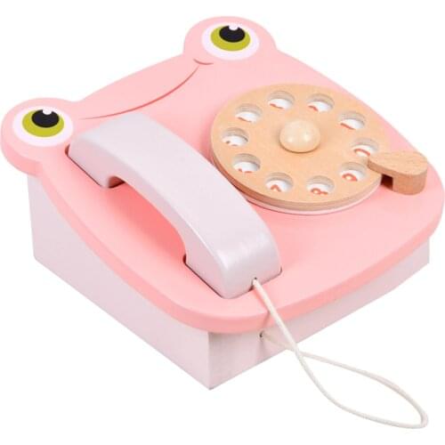 Frog Telephone Toy Simulation Play Phone Game Toys Emotion Cultivation