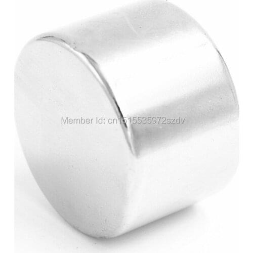 10pcs Strong Round Dia 40mm x 15mm N35 Rare Earth Neodymium Magnet Art Craft Fridge 40x15mm