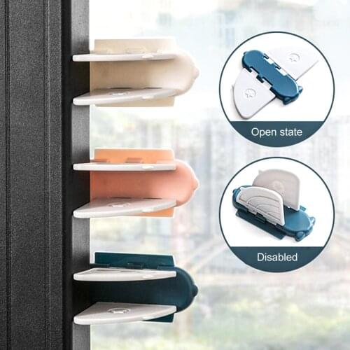 Multi Function Cabinet Door Safety Buckle Child Lock Baby Safety Protection Stopper Window Protective Tool