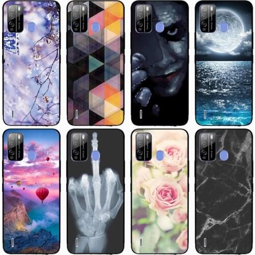 For ITEL Vision 1 Case Rose Wolf Cute Patterned Soft Silicon Phone Case for ITEL Vision 1 Pro for ITEL Vision 1 Plus Top Quality