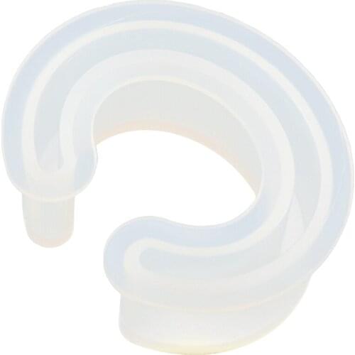 New Open Cuff Silicone Mold Jewelry Making Bracelet Bangle Mould For Resin Flower DIY