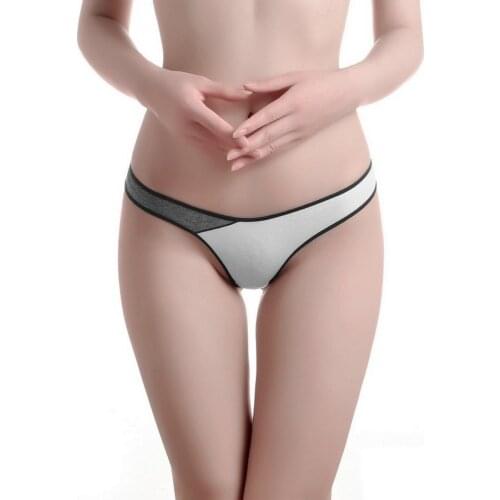 New women sexy thong cotton sports panties underwear running t-back panties lingerie bikini girl G-string Plus size S-XL11colors