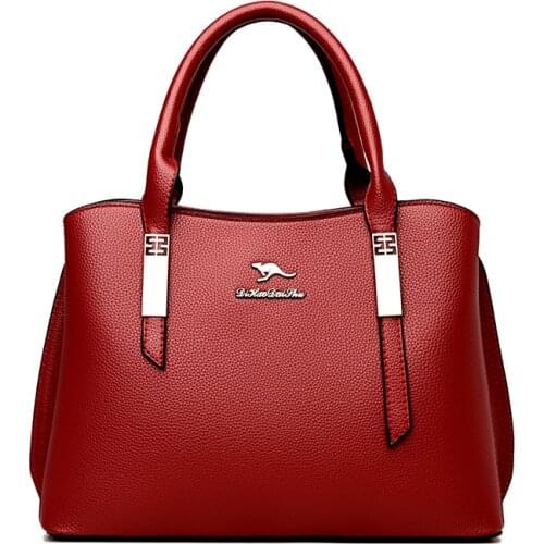 Luxury Women Leather Handbags Designer Hand Bags Ladies Crossbody Bags Sac A Main Female Leather Shoulder Bag Casual Tote Bag