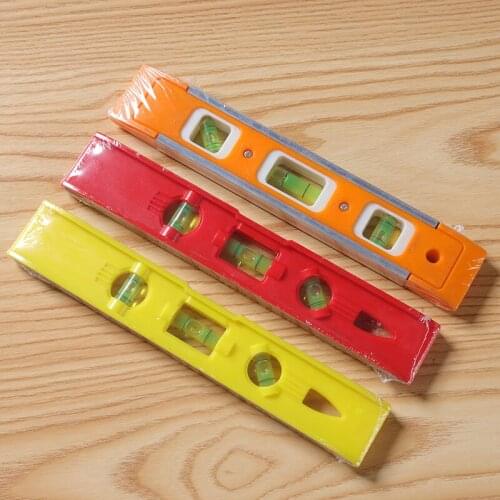 Lever Bubbles Rustproof Horizontal Ruler 230mm 9inch High Precision Spirit Level High Bearing Ruler with Magnetic Measuring Tool