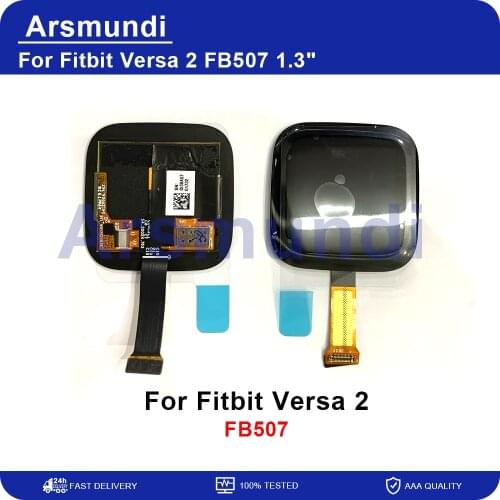 1.34" For Fitbit Versa 2 FB507 Display Screen Touch Panel Digitizer For Fitbit Versa2 Smart Watch LCD