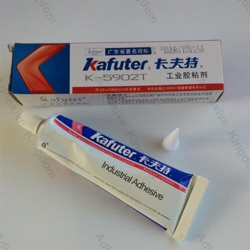 2Pcs Kafuter 100g K-5902T transparent silicone industrial adhesives professional LED sealant waterproof glue wholesale