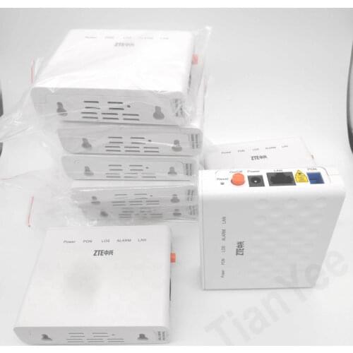 5/10/14pcs lot Original Secondhand F601 GPON Terminal ONT Optical 1GE Port same function as F401 F643 F660 ONU version 6.0