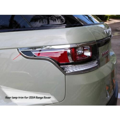 For Land Rover Range Rover Sport 2014 2015 2016 2017 High quality ABS Car Rear Tail Light Lamp Protector