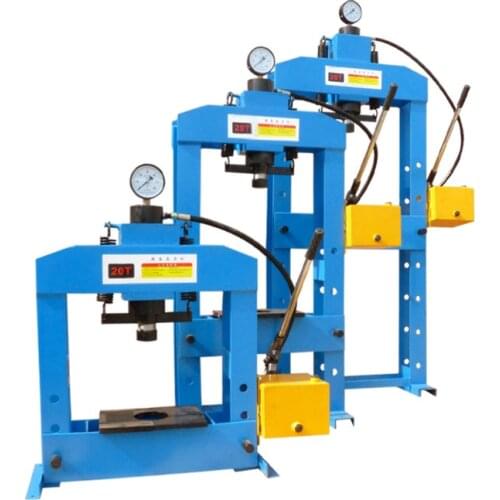 Max 20Tons Adjustable Pressure Press Machine Dual Heating Plates Temp Control Hydraulic Extracting Kit