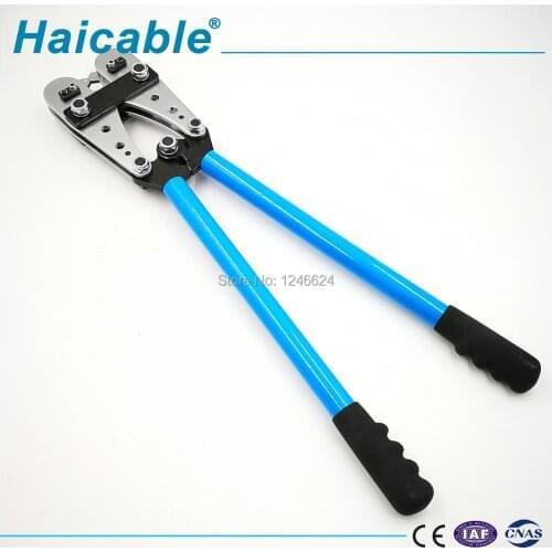 HX-240B Non-insulate connectors and cable lugs Crimping Capacity 70-240 mm², 2/0AWG-500MCM