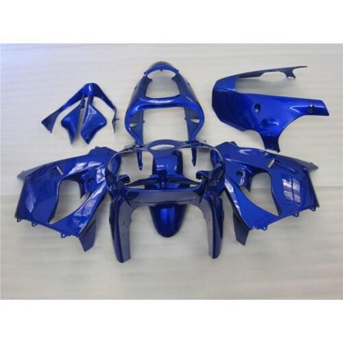 Top selling bodywork fairing kit for Kawasaki ninja ZX9R 2000 2001 blue fairings set ZX9R 00 01 OT09