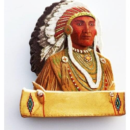 New Hand-painted Indian 3D Fridge Magnet Travel Souvenir Refrigerator Magnetic Stickers Gift
