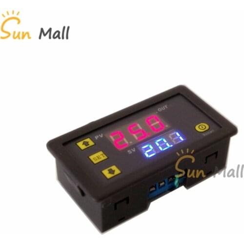 Digital Time Relay Module Cycle Time Delay Double Display Timer Controy Multifunction 5V/12V/24V