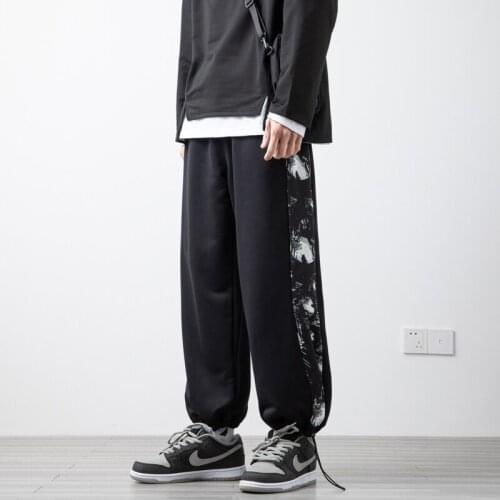 2021 Mens Oversize Harem Pants Korean Streetwear Jogging Sweatpants Male Casual Hip Hop Woman Fashion Printing Trousers 5XL