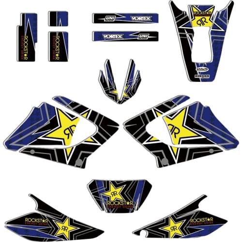 DT X 125 Decal Stickers for Yamaha DTX125 DT125X DT 125 X 125X DECO 2002-2007 2006 2005 2004 2003
