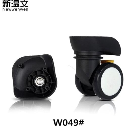 Replacement Luggage wheels Black Double Wheel,Repair Luggage/Suitcase Wheels Accessories Replacement wheels for luggage W049