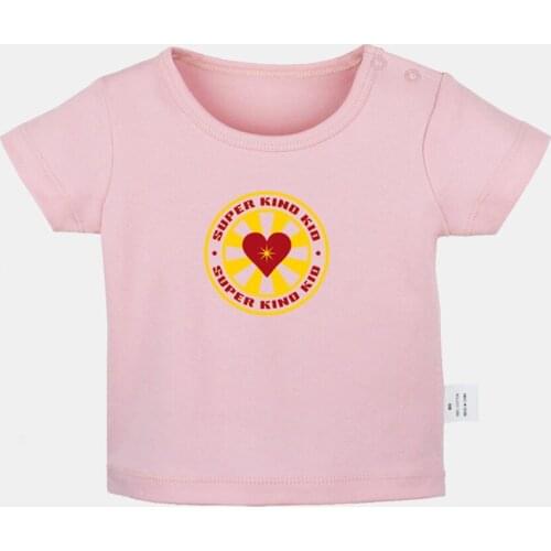 Super Kind Kid Design Newborn Baby T-shirts Epic Smart Like My Son Fun Day Sunday Graphic Solid Color Short Sleeve Tee Tops