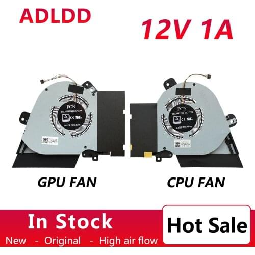 Cpu gpu cooling fan cooler radaitor for Asus ROG GX502GW FL6H/13NR01V0T13111/DFS200912210T FL6G/13NR01V0T14111/DFSCK221051821