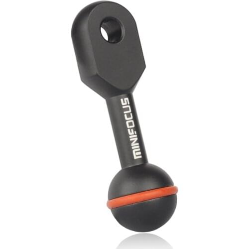 1" Ball to YS Head Clip Arm for Gopro Action Underwater Video Camera Light Diving Joint Ball Head Butterfly Clip Adapter Mount