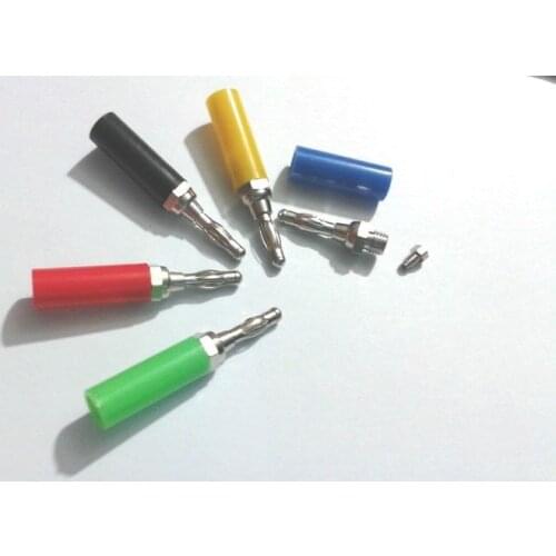 1000PCS brass banana plug 4MM Binding Post Test New